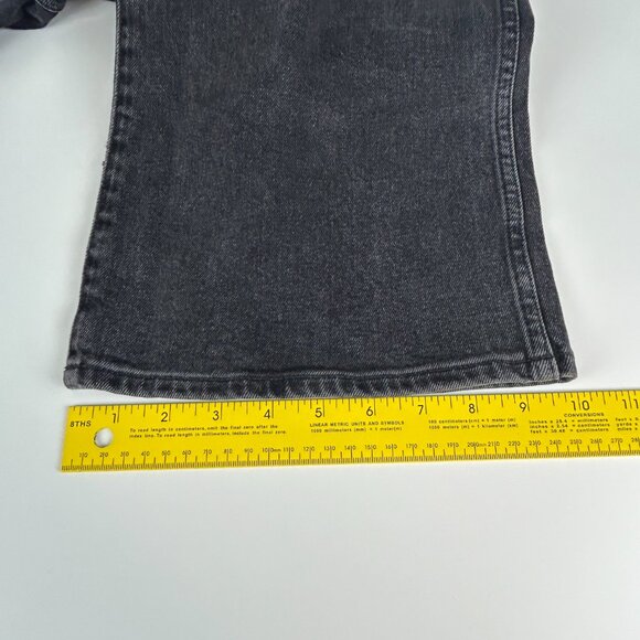 Madewell Jeans Women 33 (36x30)* '90s‎ High-Rise Bootcut Lindale Wash Black - Picture 14 of 16